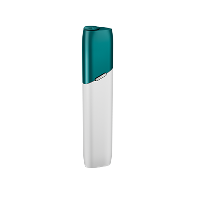 Warm White IQOS Multi With Teel Green Cap