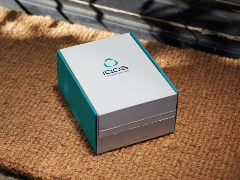 IQOS box home delivery.