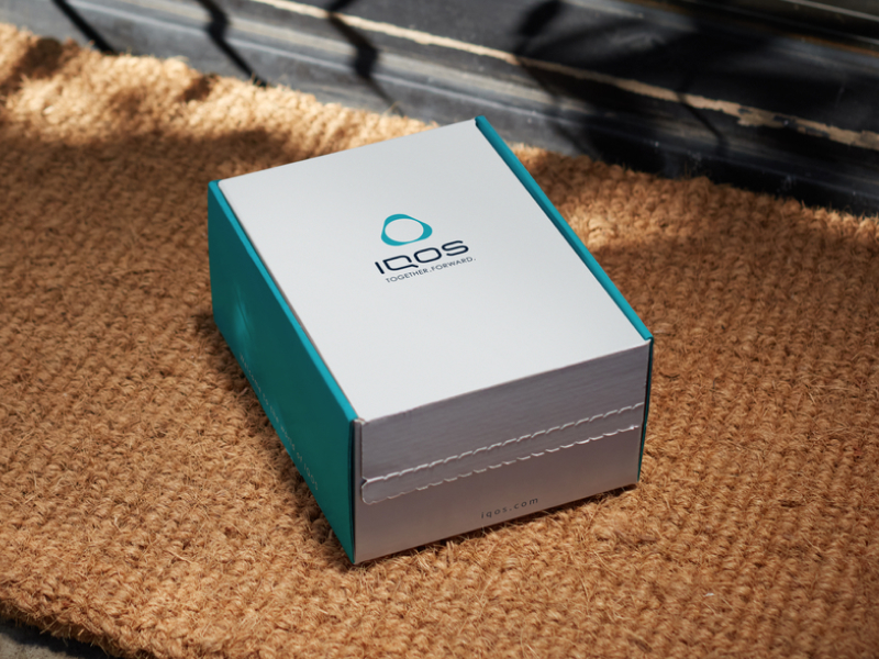 IQOS box home delivery.